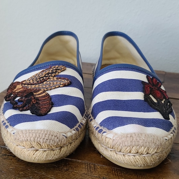 🎉HP🎉 GUCCI Pillar Patch Espadrille 🎉 - Picture 6 of 16